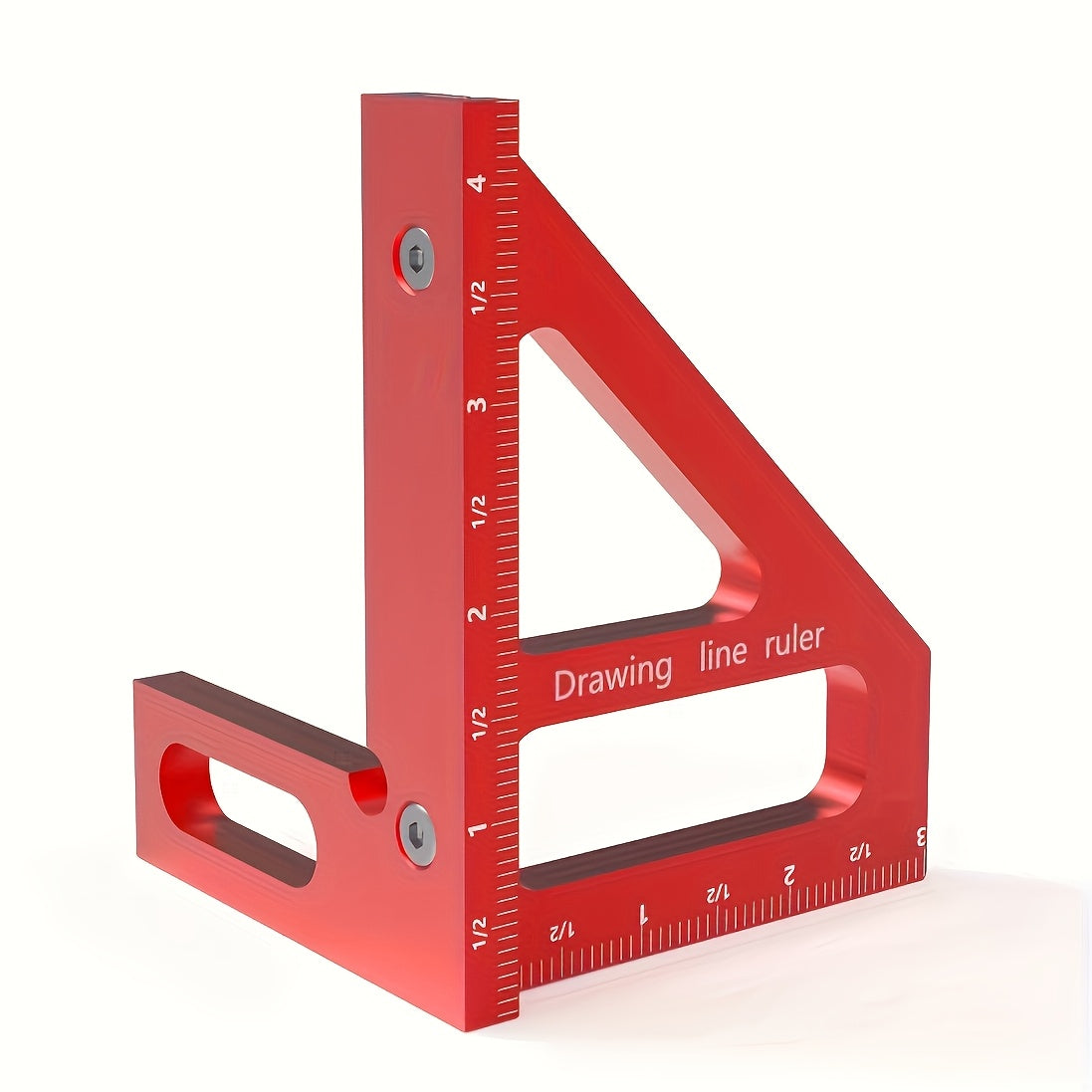 Aluminum Alloy 3D Multi-Angle Measuring Ruler for Engineers and Carpenters