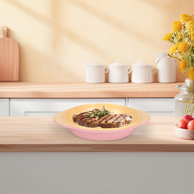 Multipurpose 22.1cm Aluminum Frying Pan for Sauteing Cooking Kitchen Tool