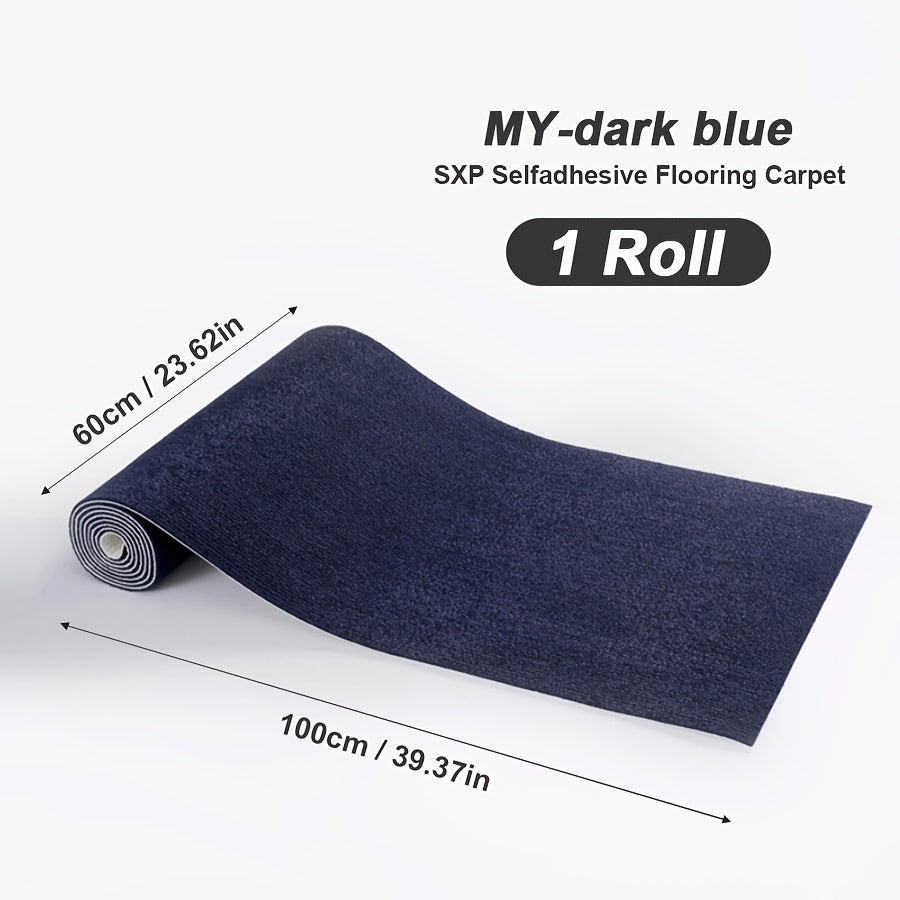 Self-Adhesive Carpet Tiles 5mm Thick Roll for Home Use in Multiple Sizes