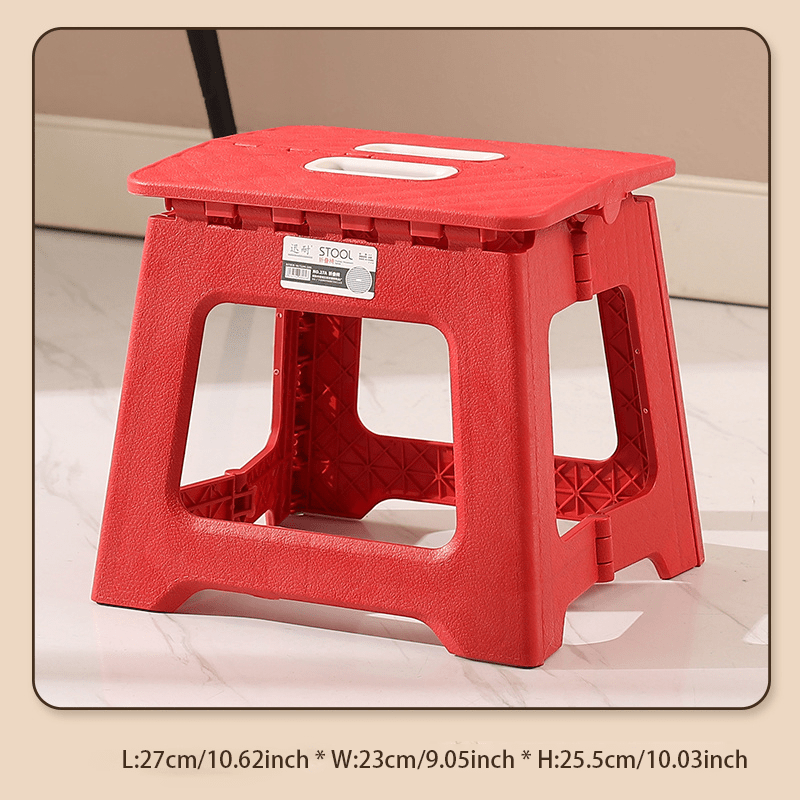 Kattalar uchun portativ egiluvchan stul, tashqi faoliyatlar va baliq ovlash uchun mustahkam plastik o'rindiq