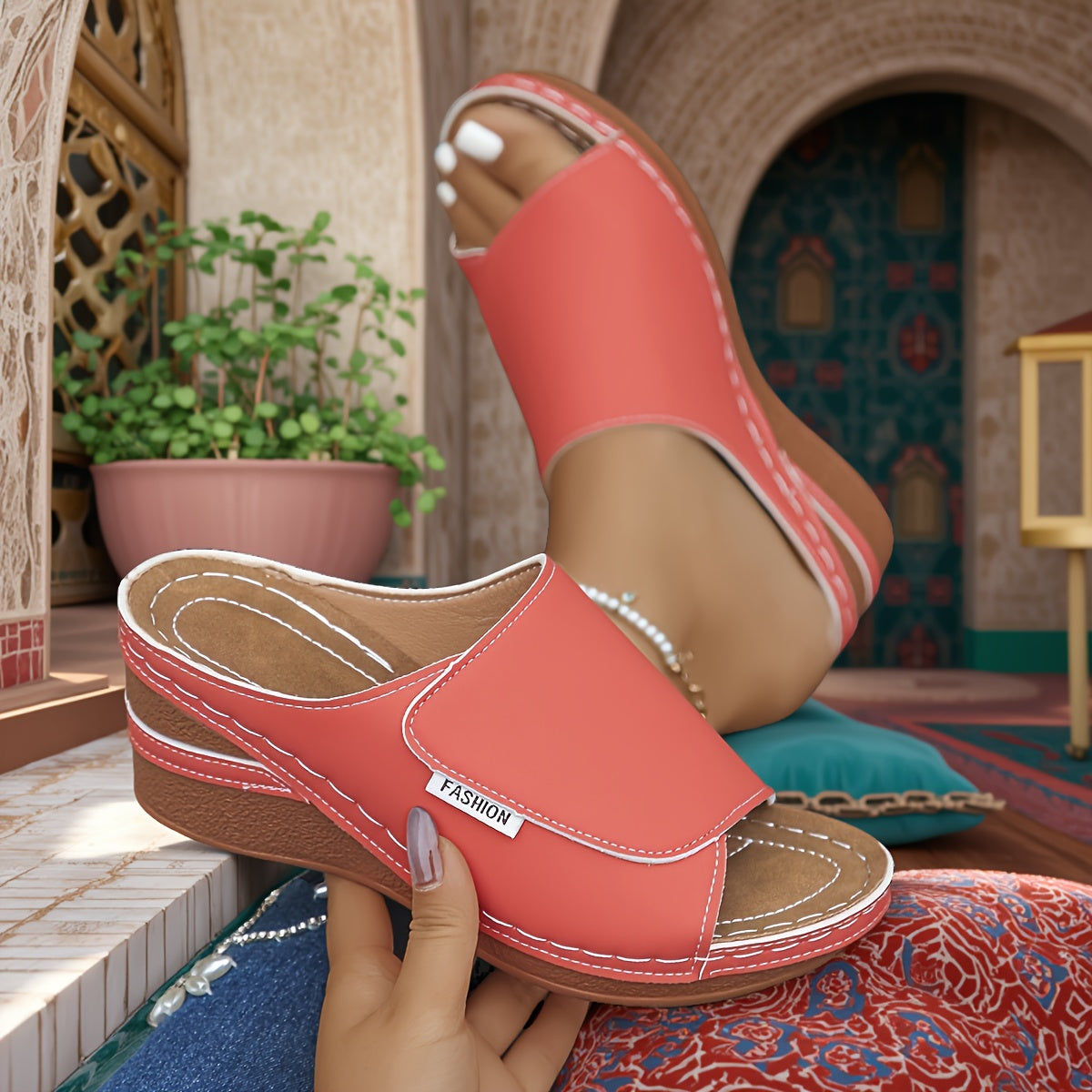 Women's Casual Strappy Synthetic High Heel Sandals for Summer