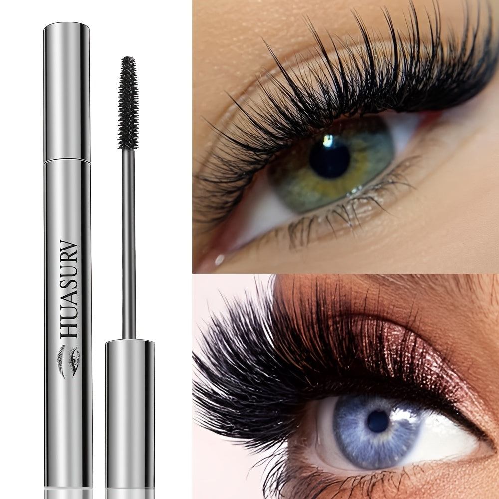 Women Mascara Natural Thick Curl Apricot Tree Hair Fiber Makeup Tool