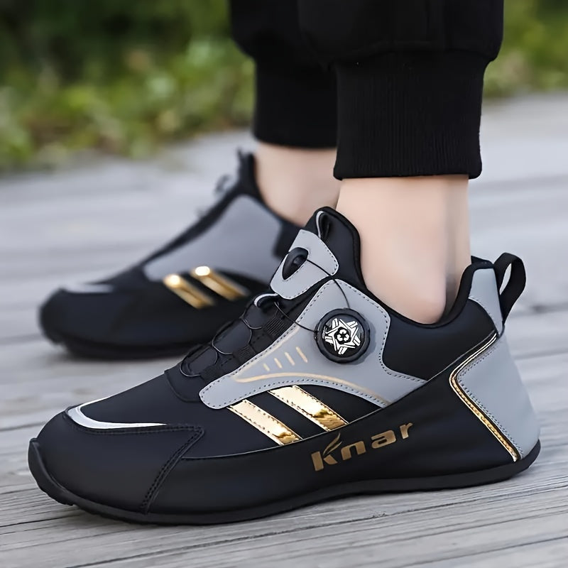 Men's Low Top Non-Slip Sneakers for Outdoor Training and Workouts Durable Casual Sports Shoes
