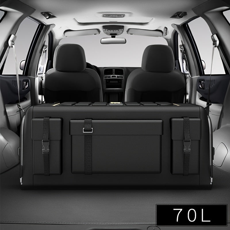 Folding Car Trunk Storage Box Organizer Oxford Material Universal Fit