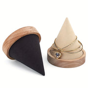 Wood Jewelry Display Stand for Bracelets and Bangles