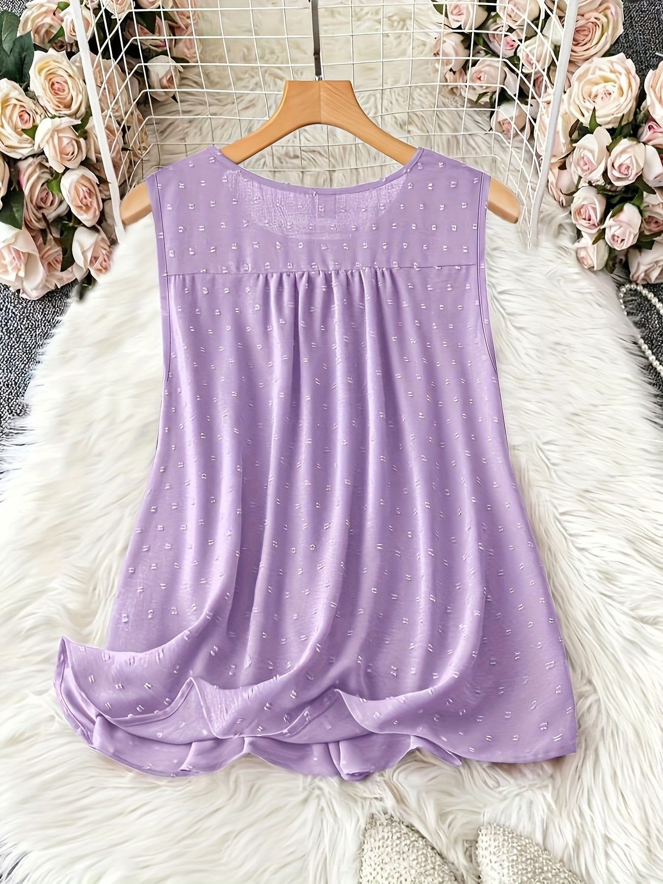 Топ без рукавов женский с кружевной отделкой больших размеров, темно-синий, дышащий, для всех сезонов