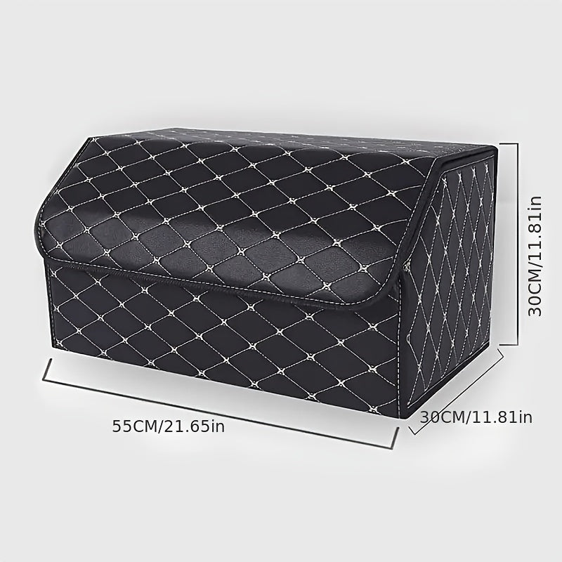 Cajón organizador para maletero de coche, caja de almacenamiento plegable para juguetes y comida