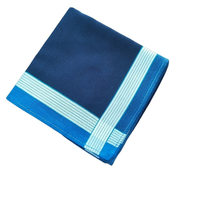 Set de pañuelos de bolsillo de negocios a cuadros para hombre, 3 piezas, 16.9 pulgadas, accesorios clásicos para trajes