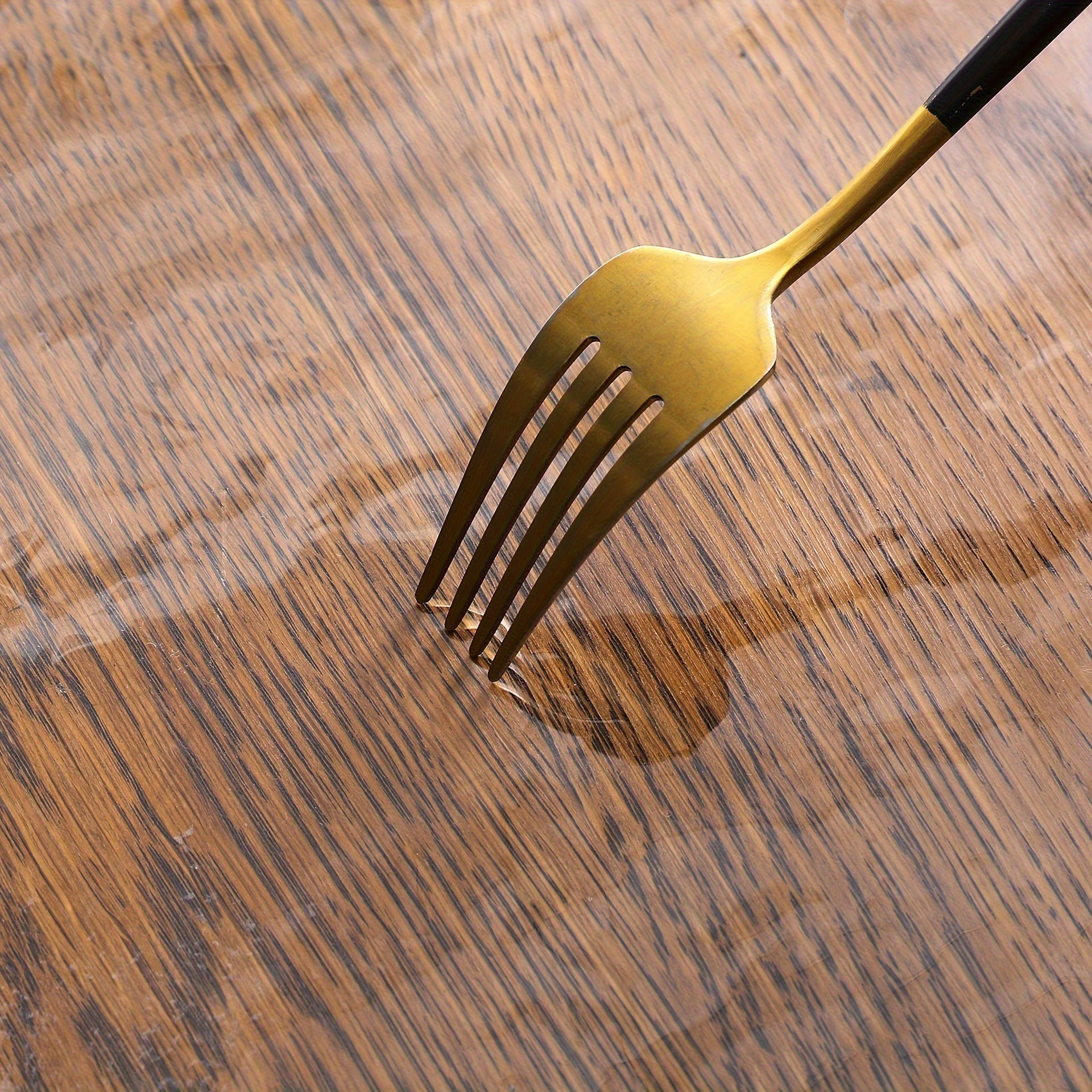 PVC Square Table Cover Non-Slip Lace Border for Kitchen Restaurant Party Home