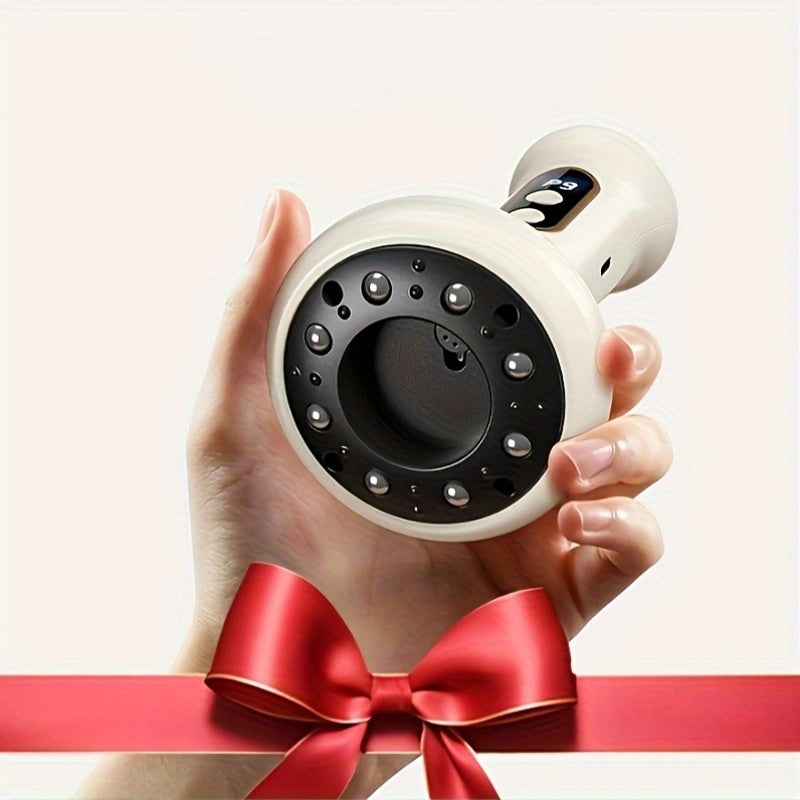 Qayta zaryadlanadigan Gua Sha massaj asbobi, aqlli so'rish stakani, 9 tezlik sozlamalari, isitiladigan ramka, batareya bilan ishlaydi, ayollar, erkaklar, oyoqlar, bel uchun bo'shashish uchun mos keladi.