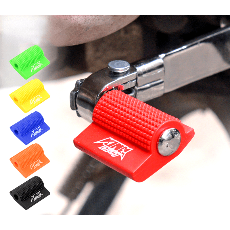 Universal Motorcycle Gear Shift Pedal Rubber Cover Toe Protector 0.8cm