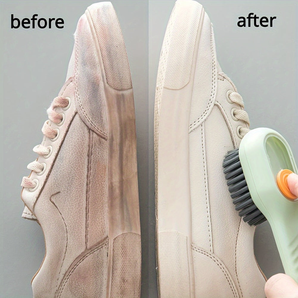 Versatile Reusable Cleaning Brush for Shoes Clothes Bathroom Scrubbing