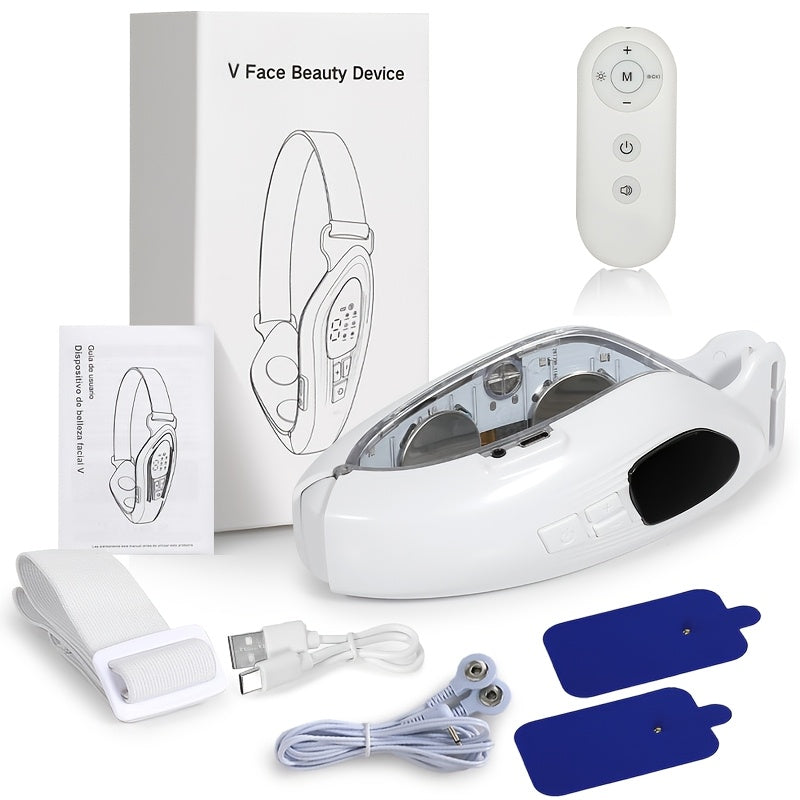 Voice-Controlled Facial Massager with USB Rechargeable Battery and App Remote