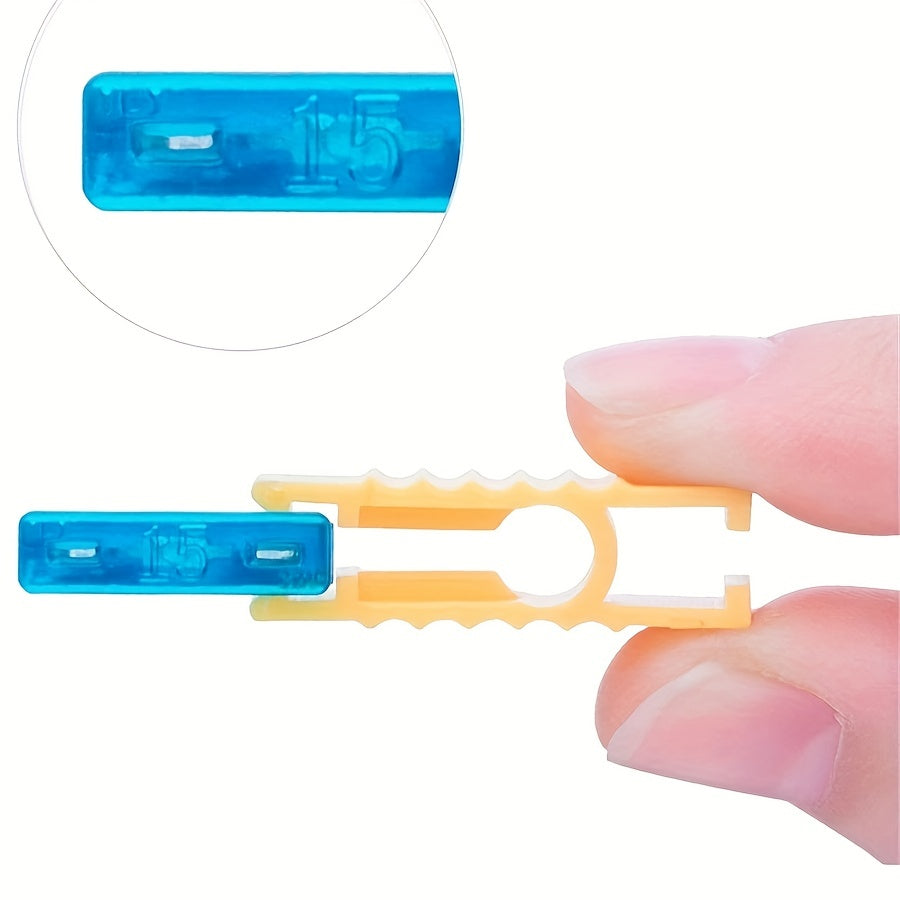 120pcs Small Blade Car Fuse Assortment Set Auto Truck 2.5-35A Plastic Box