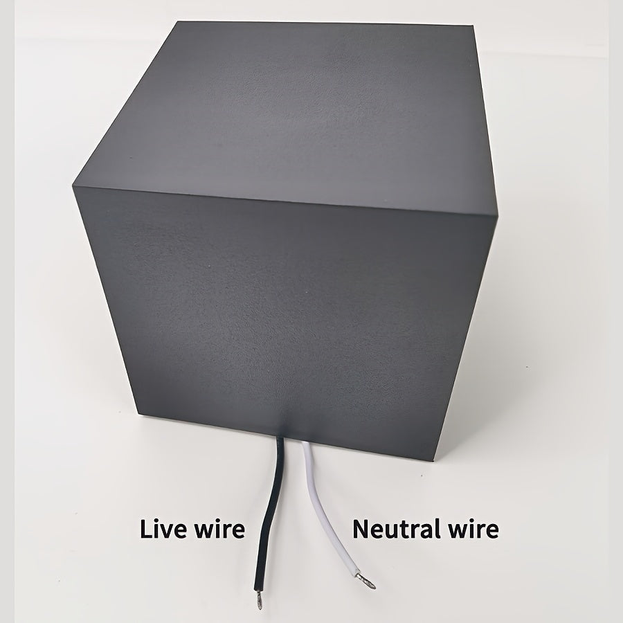 LED Wall Lamp Black Adjustable Angle Indoor Lighting for Living Room Bedroom Modern Space Theme