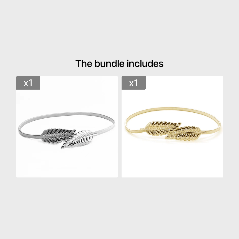 Женский пояс-цепочка для юбки с золотой пружинной застежкой в виде листа — модный аксессуар