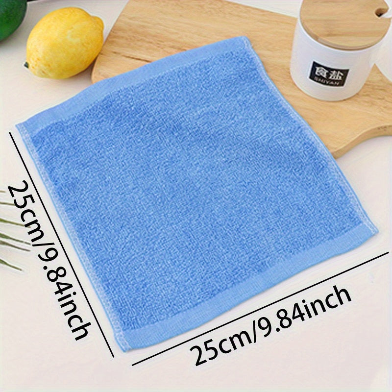 Pack of 5/10 Microfiber Kitchen Towels Absorbent Reusable Cleaning Cloths