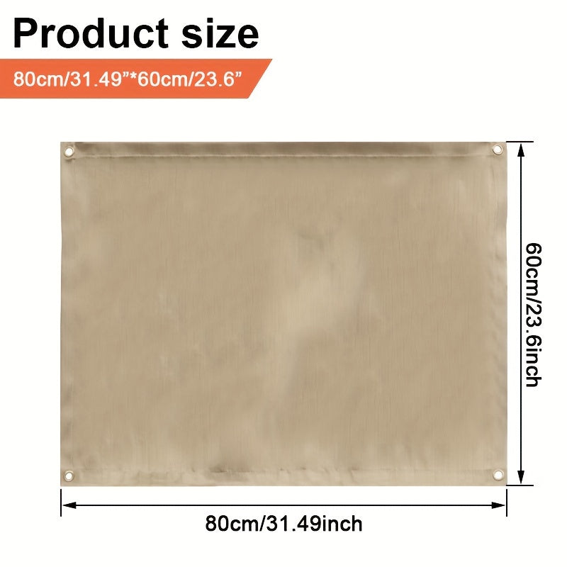 Flame Retardant BBQ Mat Portable Insulated Reusable for Camping and Outdoor Grilling