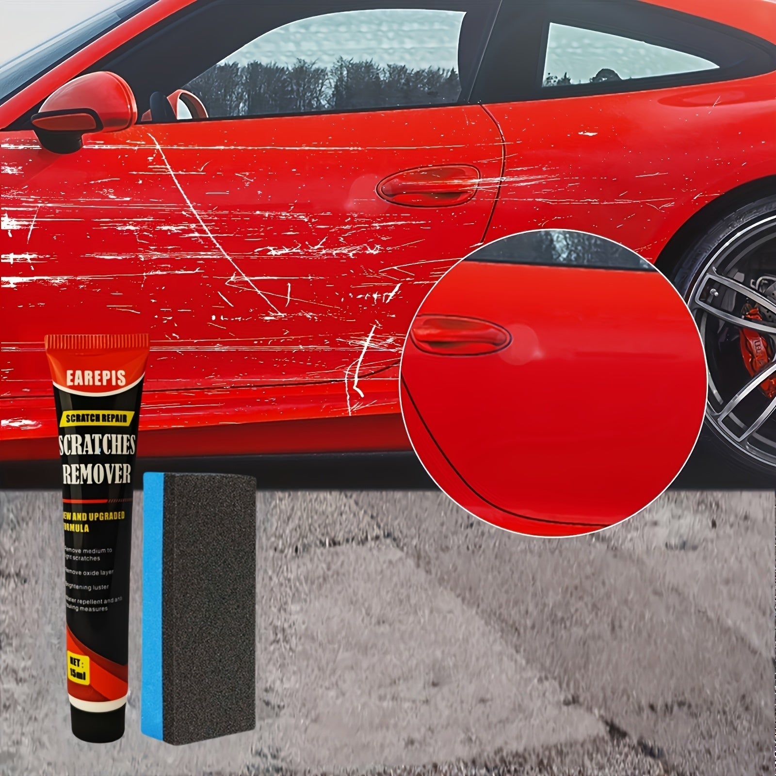 Universal Car Scratch Repair Kit Plastic Auto Scratch Remover