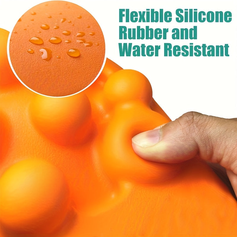 Muscle Back Pain Relief Tool for Hips Sacroiliac Joints Pelvis Lumbar Spine 14-Point Trigger Point Massage Roller