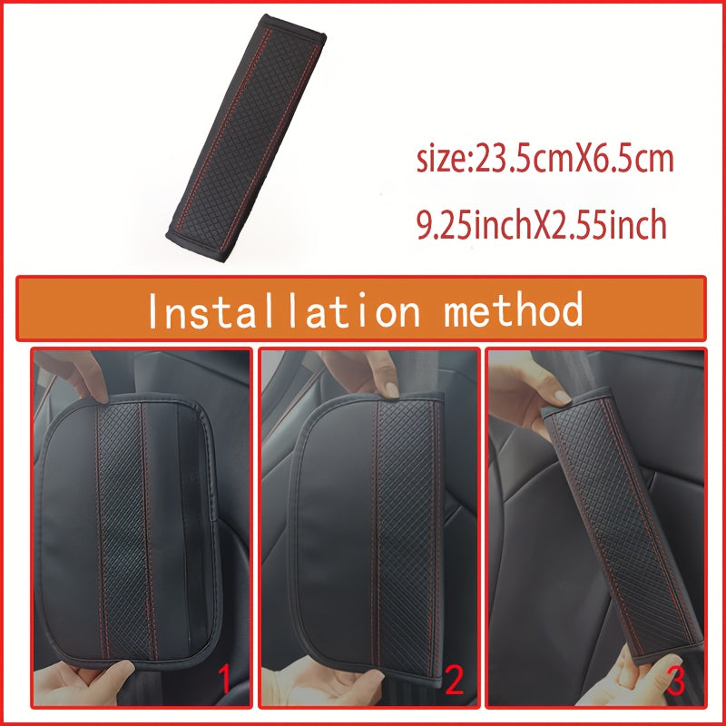 Car Shoulder Protector Cover Set Multicolor Seat Belt Accessories