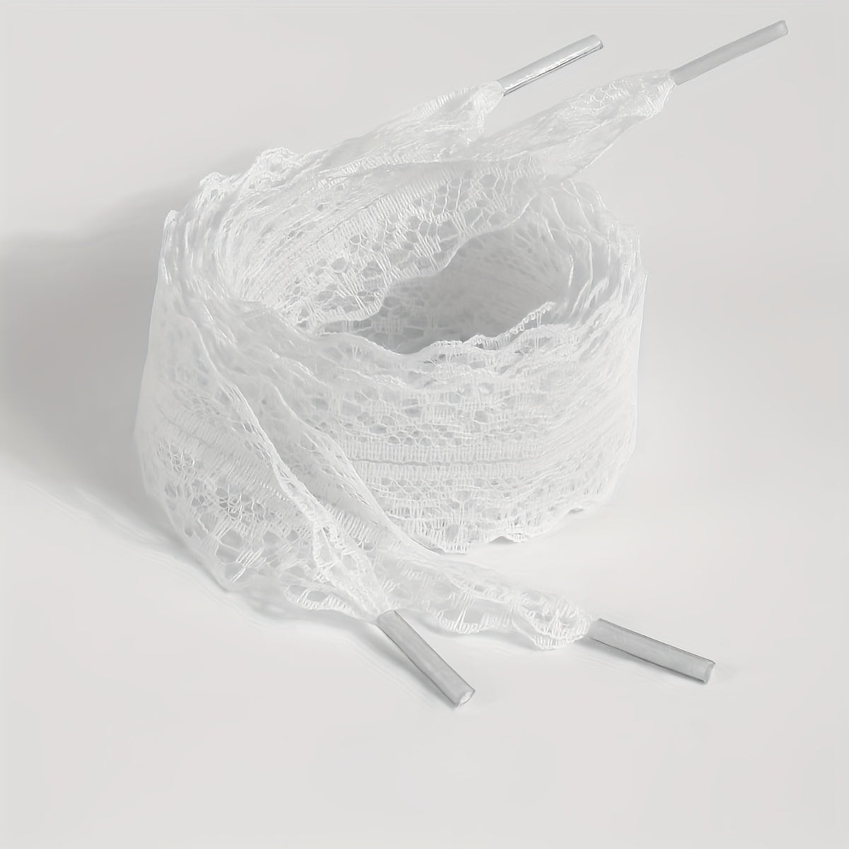 Girls Lace Shoelaces Ballet Style Silk Flat Shoe Accessories Multiple Colors