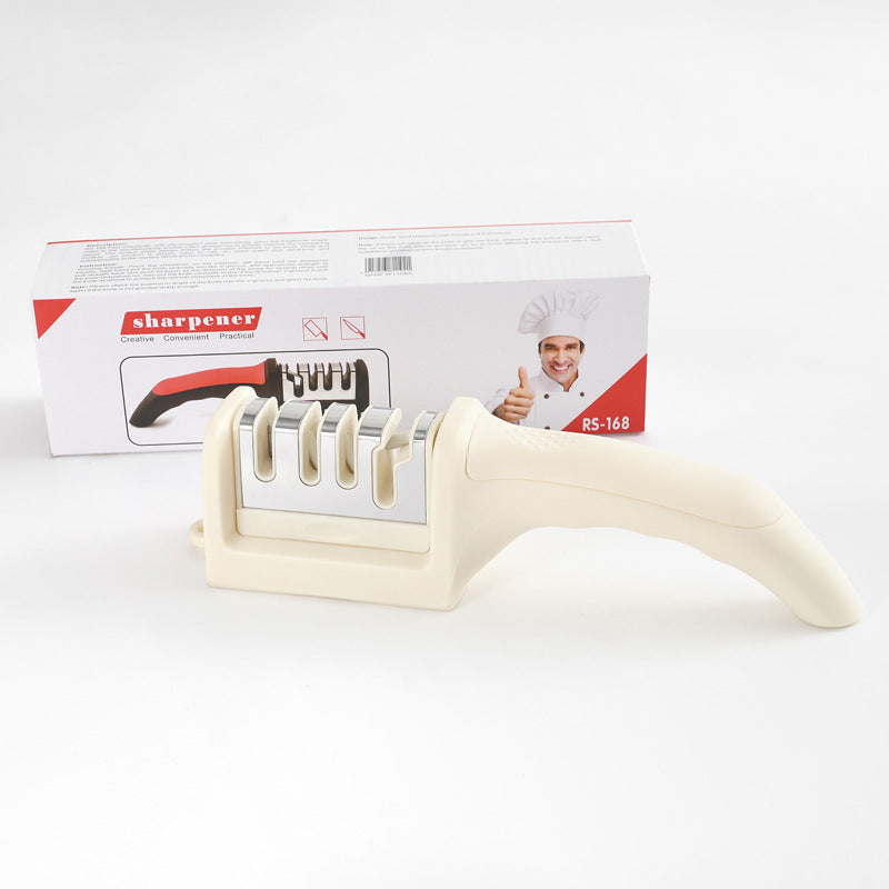 Juego de 30 piezas de afilador de cuchillos de acero inoxidable para un afilado manual rápido del filo en la cocina