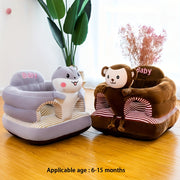 Yoshlar uchun o'rganish uchun mo'ljallangan katta va qalin multfilm divan stuli.