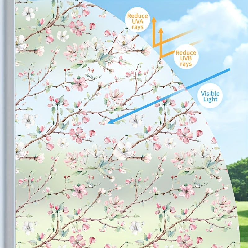 Frosted Window Film for Kitchen Sliding Door Static Cling Translucent Opaque Privacy Anti-glare