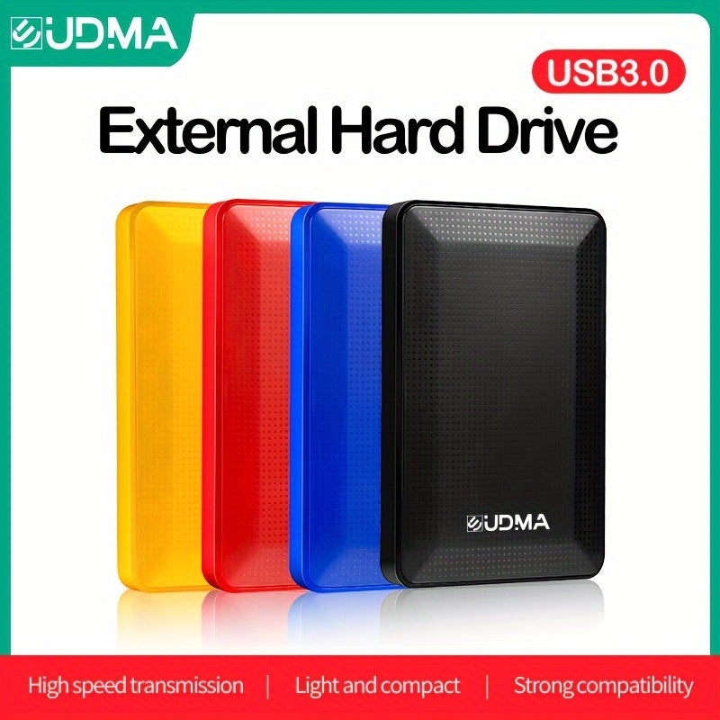1TB Portable External Hard Drive USB 3.0 2.5 Inch for Storage Media Files
