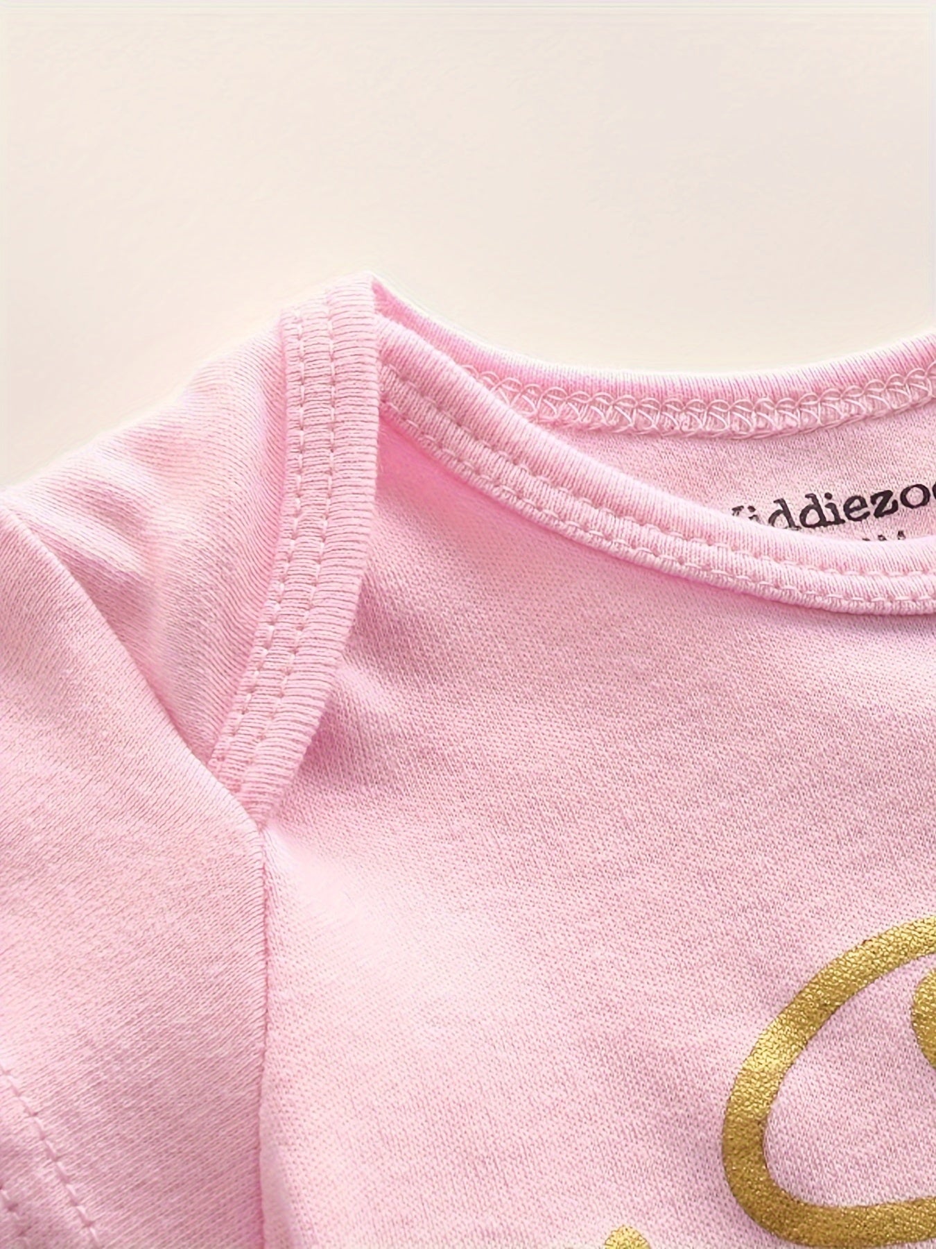 Baby Baby Bodysuits Set with Cartoon Rabbit and Star Pattern for 0-3 Years Old Summer Cotton Rompers