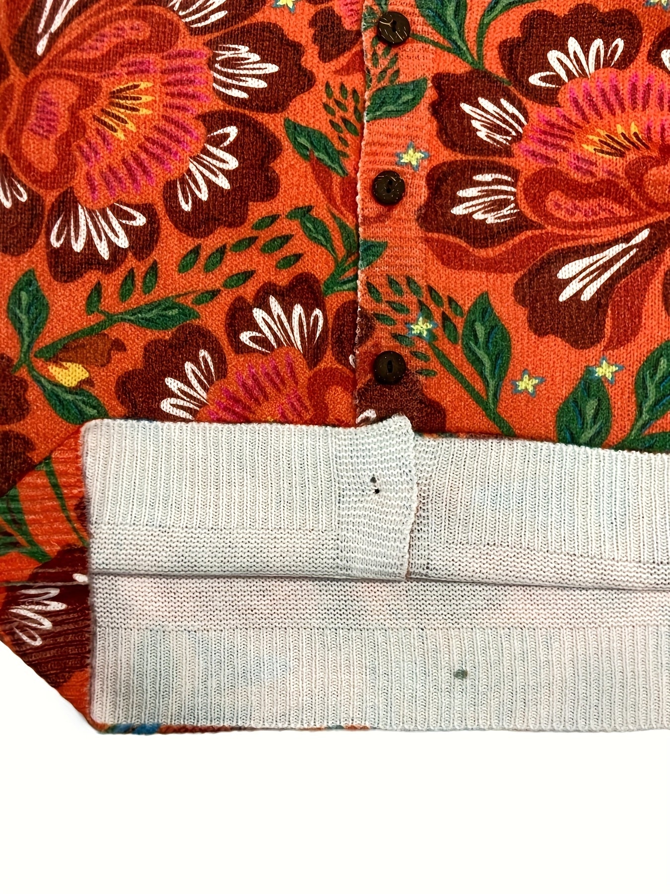 Cárdigan de estampado floral para mujer, de manga larga ligera, ropa exterior de otoño e invierno