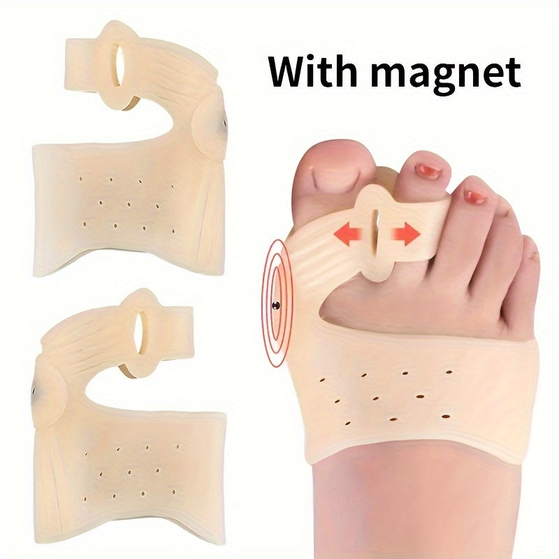 Thumb Bunion Corrector for Large Foot Bones Pull-On Split Toe Spreader