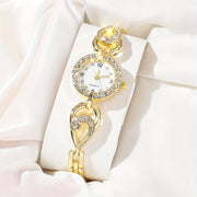 Reloj de pulsera de aleación para mujer, elegante y a la moda, regalo para Eid