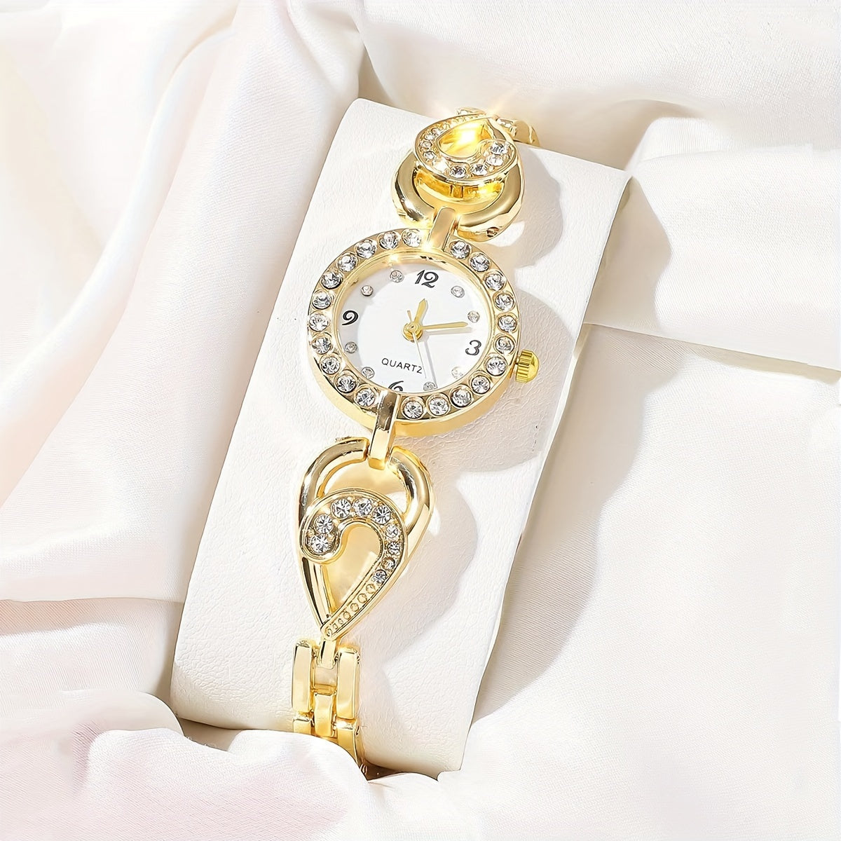 Reloj de pulsera de aleación para mujer, elegante y a la moda, regalo para Eid