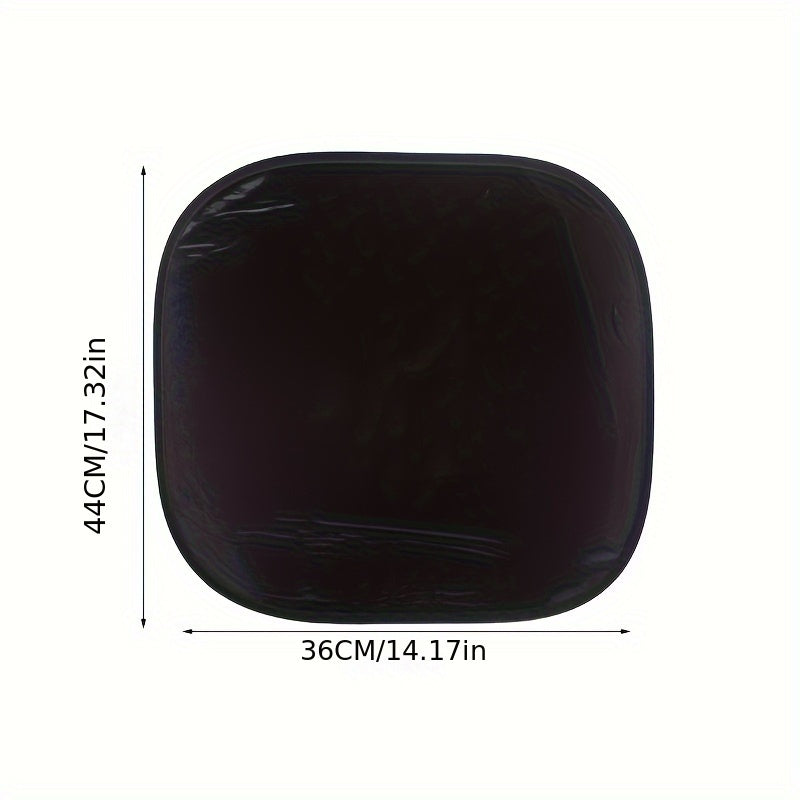 2-Pack Car Sunshade Mesh Window Insulation Roll-Up Front Side Sun Blocker for Cooling