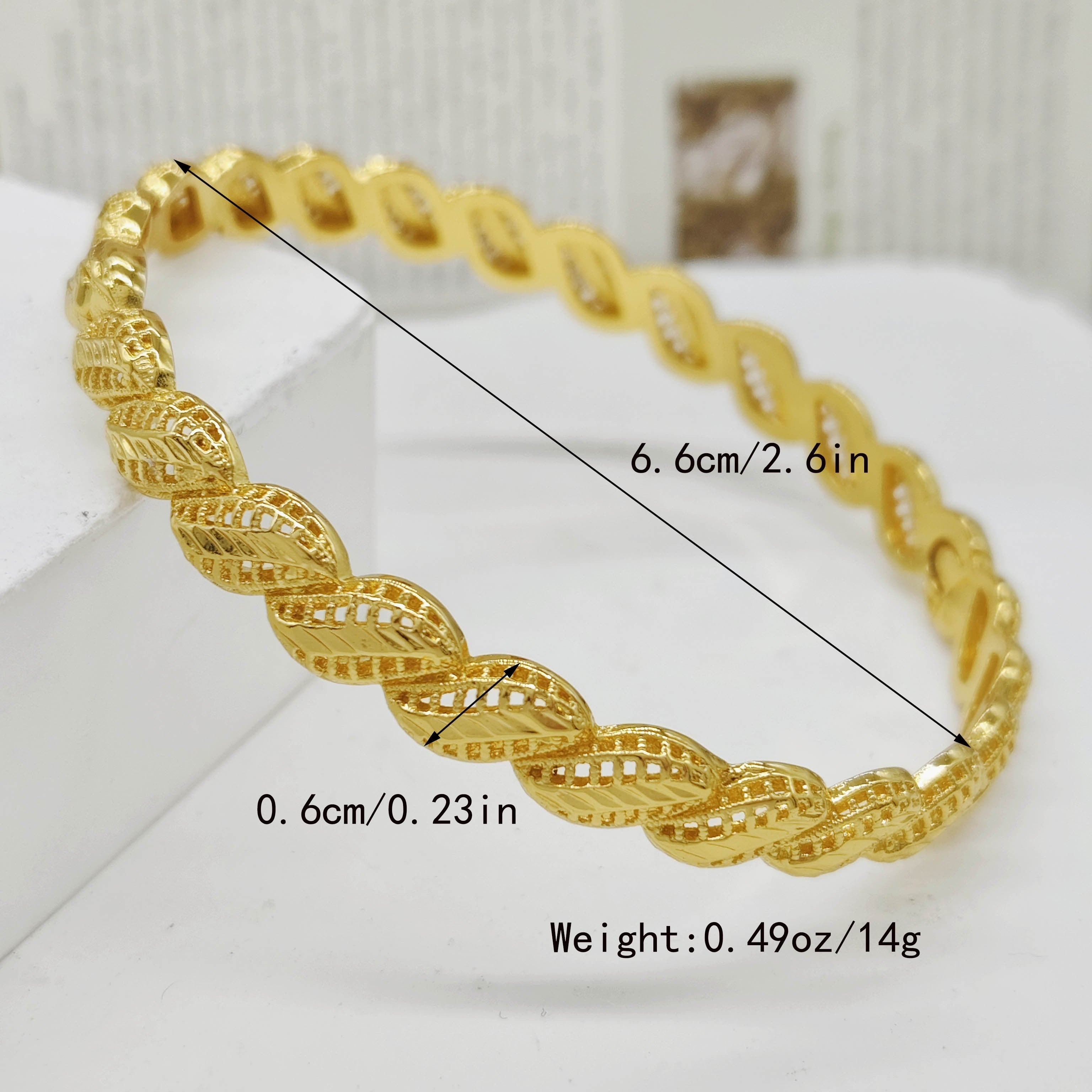 Women’s Copper Cuff Bracelet Minimalist Stylish Jewelry Gift Accessory