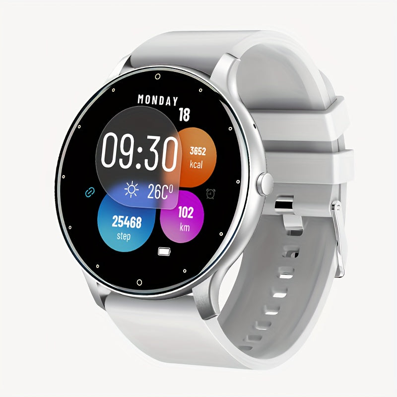 Smartwatch for Men and Women 1.28 Inch HD Touchscreen Fitness Tracker Pedometer Calories Waterproof IP67