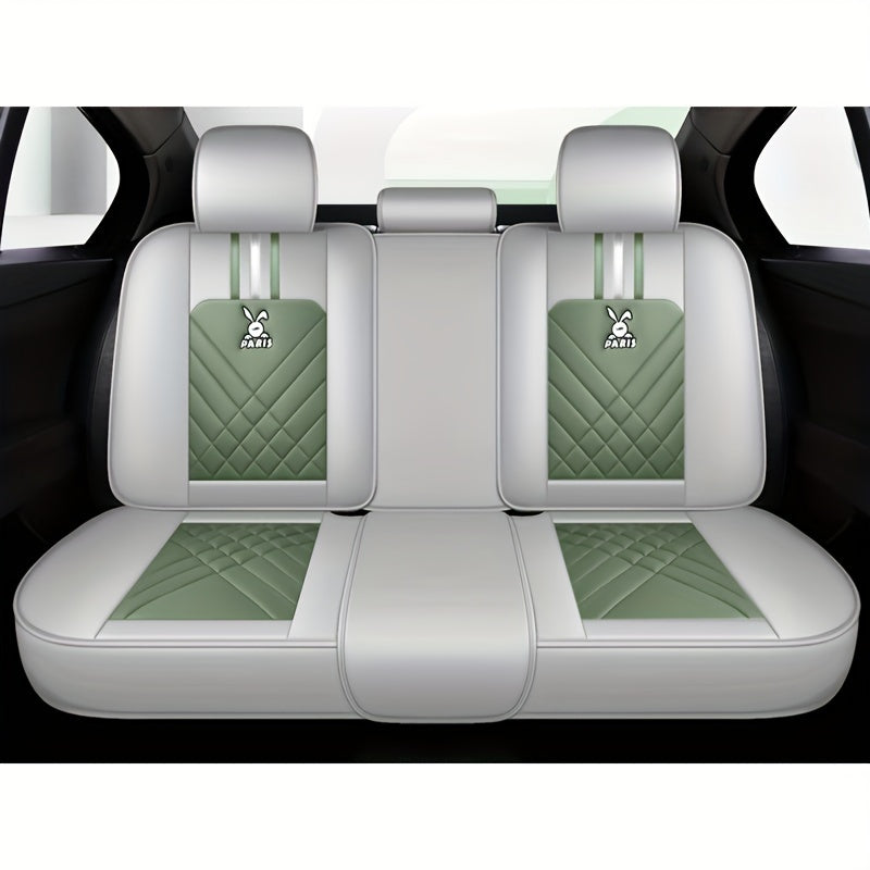 Universal 5-Color PU Leather Car Seat Covers All-Season Ventilated