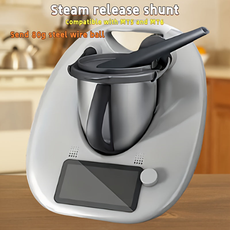 Kitchen Appliance Accessory Rice Cooker Steam Diverter Prevents Scalds Burns Stainless Steel Wire Ball