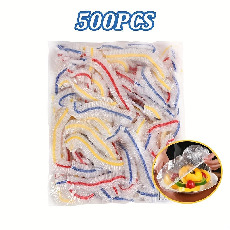 Colorful Disposable Food Covers Nylon Multi-Purpose Food Storage Bowls