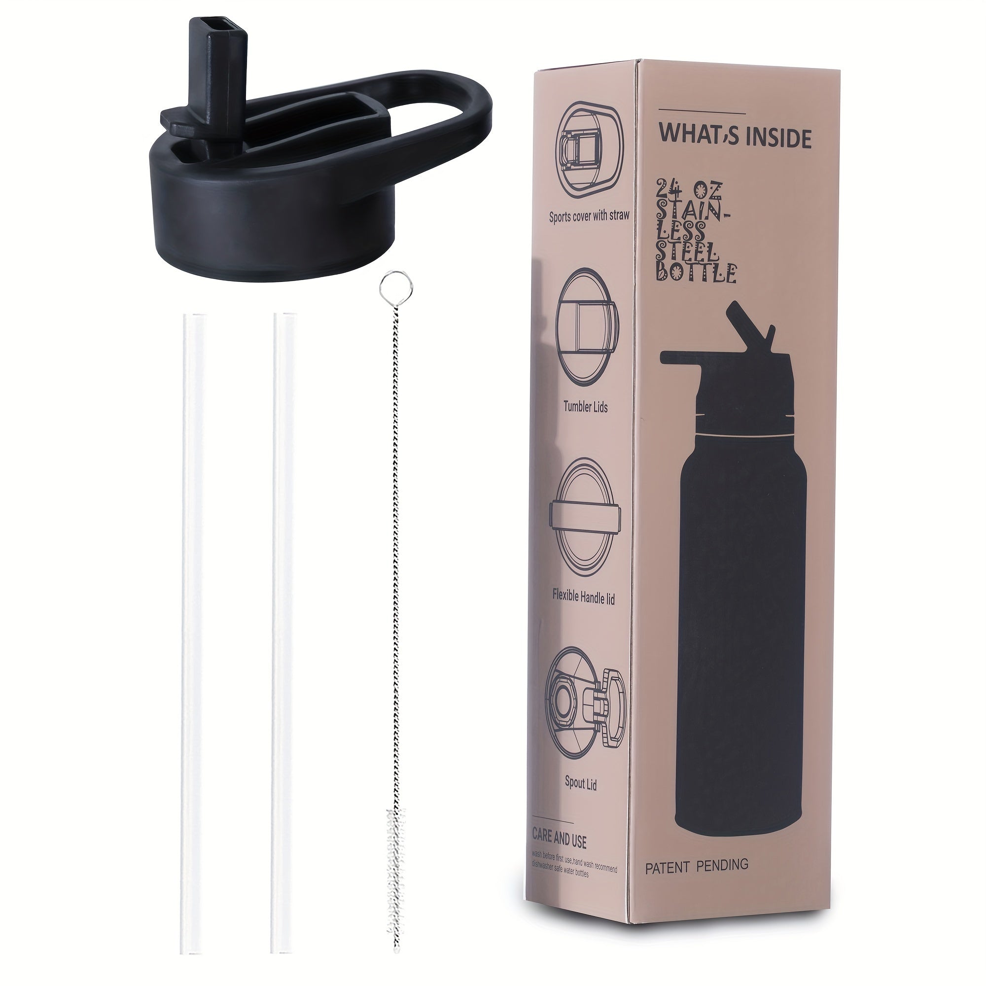 1 dona zanglamas po'latdan yasalgan zodiak suv shishasi qopqoq, qalamcha va ikki qavatli vakuum izolyatsiyasi bilan - sayohat, ochiq havoda faoliyatlar yoki tug'ilgan kun sovg'asi sifatida ideal. Halloween partiyalari yoki xona bezaklari uchun ajoyib.