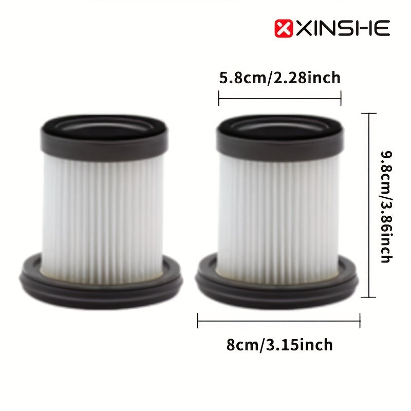 Wireless Vacuum Cleaner Replacement Filters Inlet Outlet Silicone Plastic 1-2 Pieces