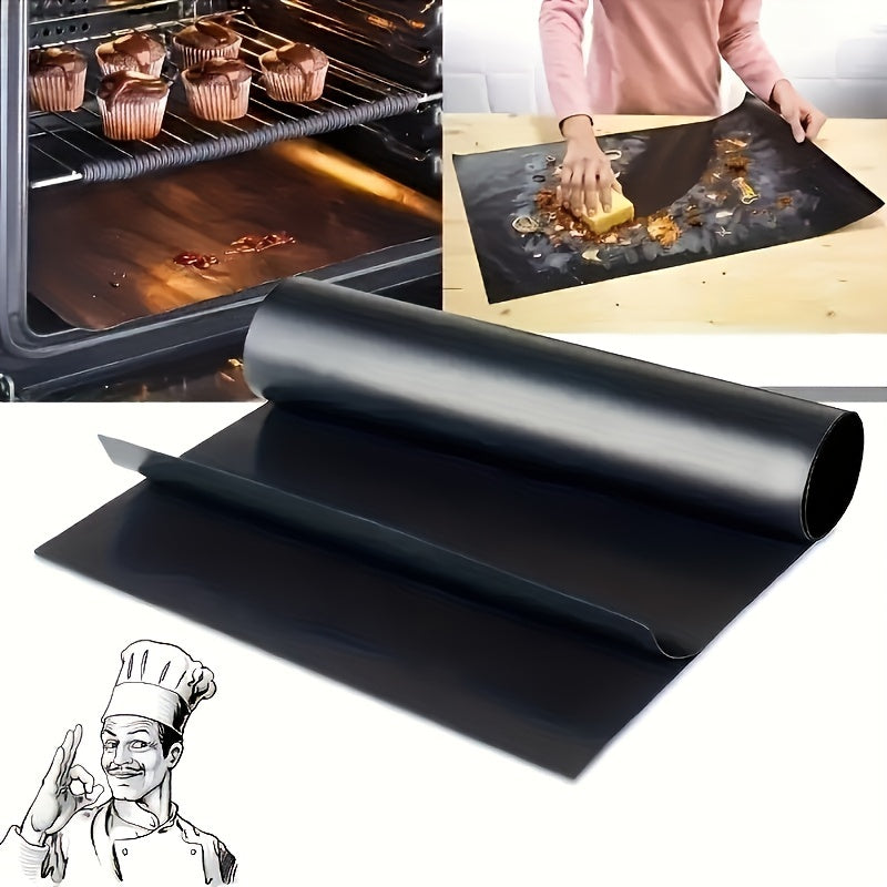 Non-Stick Glass Fiber Oven Liner for Electric Gas Ovens and Grills