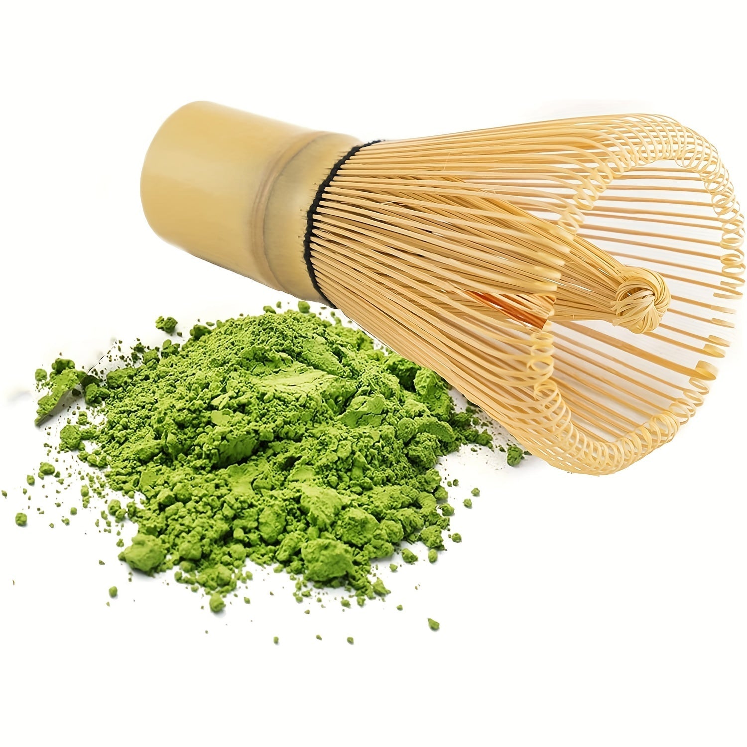 Traditional Japanese Matcha Whisk Bamboo Tea Frother Easy to Clean Green Tea Tool
