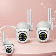 Bir ichki proyektorli simsiz xavfsizlik kamerasi, 1080p HD rezolyutsiyaga ega. Wi-Fi ga oson ulanish va USB orqali quvvatlanadi. 240p rezolyutsiyasini taklif etadi, oddiy Plug & Play o'rnatilishi, batareyalar kerak emas. Biznes va uy kuzatuvi uchun ideal.