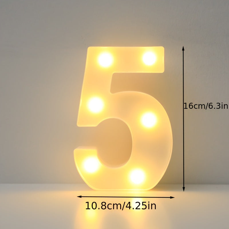 LED Alphabet Letter Lights for Home Decor Wedding Birthday Christmas Party