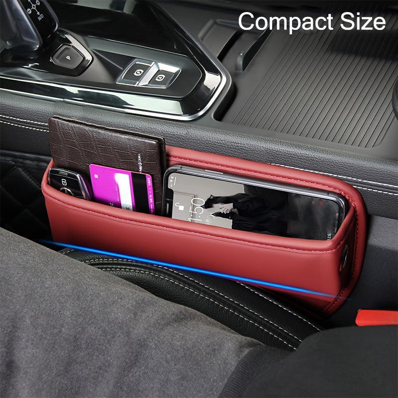 Car Seat Organizer Auto Console Side Pocket Storage Box for Car Interior Accessories