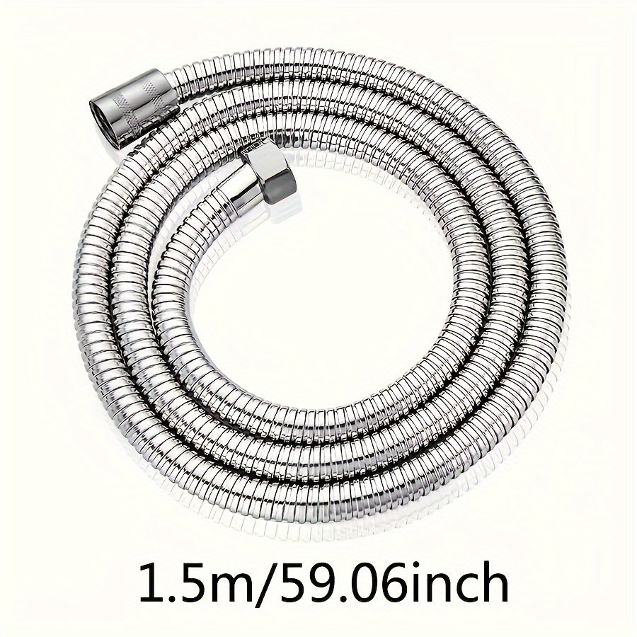Stainless Steel Shower Hose 1.5m 2m 3m Explosion-Proof Rainfall Shower Head