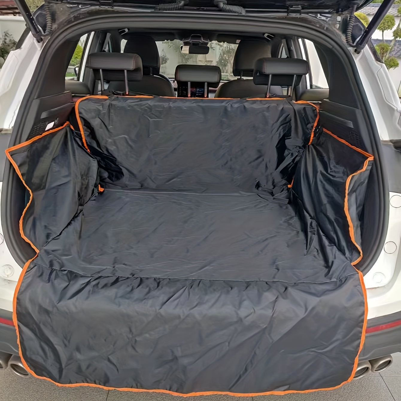 Waterproof SUV Car Trunk Pet Mat Dirt-Resistant Scratch-Resistant Polyester